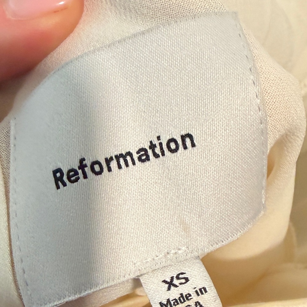 Reformation Jeany Silk Dress - Picture 5 of 5